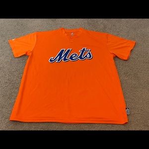 New York Mets Majestic Batting Practice Jersey